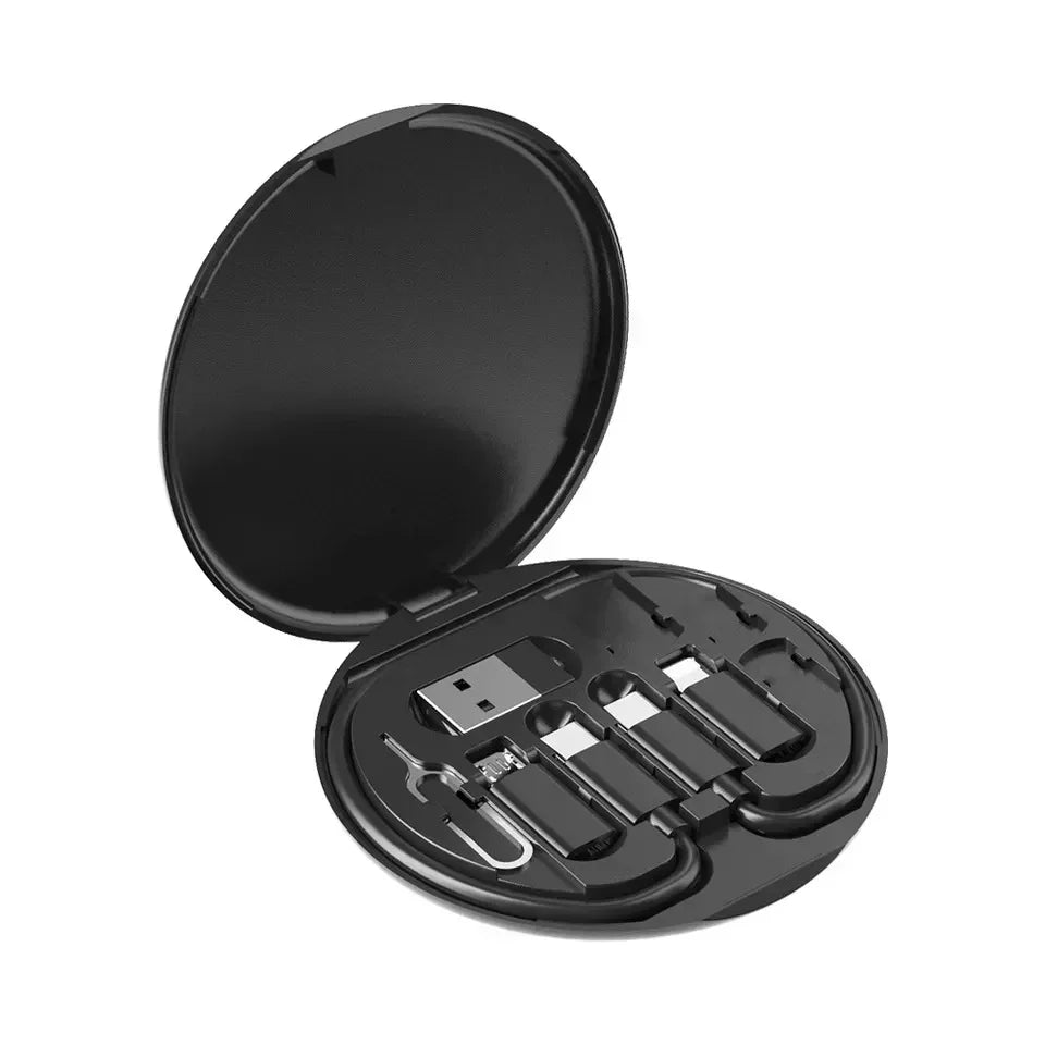 USB-C Multi-Function Mobile Adapter USB-A & Type-C to Micro USB & Lightning with SIM Tool