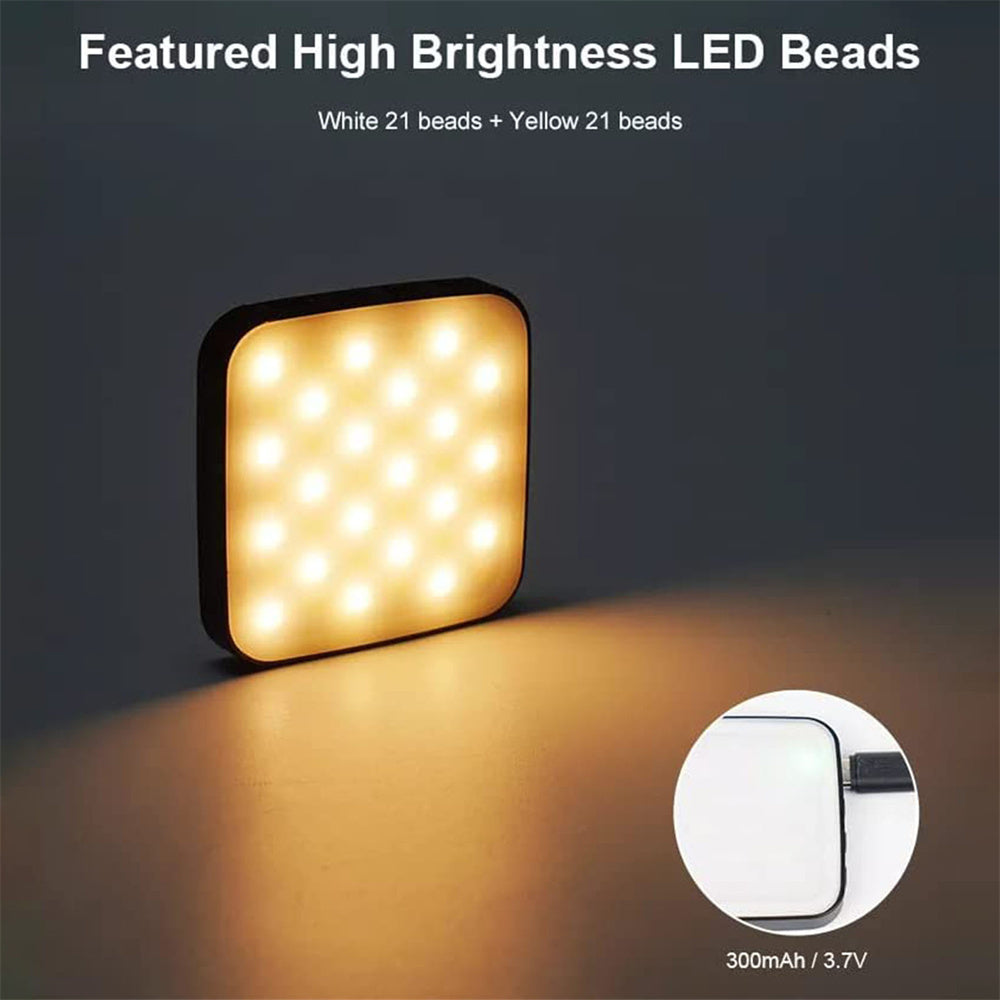 Magnetic Clip-on Smartphone Selfie Light LED Ring Fill Light for MagSafe iPhone 12/13/14 Series & Android, Rechargeable
