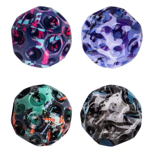 Extreme High Bounce Moon Ball Kids Outdoor Astro Jump Toy for Hand-Eye Coordination & Sensory Play