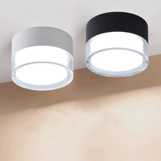 3D Full Light Dimmable LED Ceiling Downlights 5W-20W, Anti-Glare Round Ceiling Lamp for Home & Business, AC110V/220V