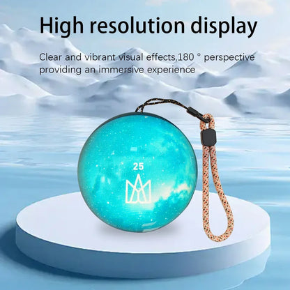 Customizable Video Glass Ball Lamp DIY Spherical Pixel Display with Detachable Screen for Unique Birthday Gifts