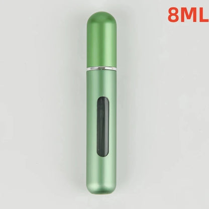 Portable Refillable Mini Perfume Atomizer - 5ml/8ml Travel Spray Bottle for Cologne & Oils