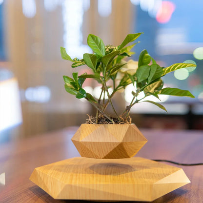 Magnetic Levitating Planter Floating  Plant Pot Creative Gift for Christmas