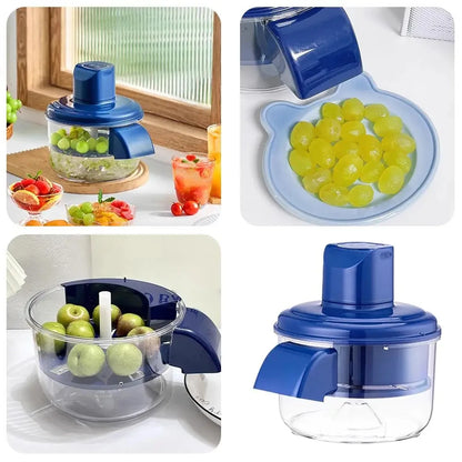 Automatic Electric Grape Peeler Machine Hands-Free Berry & Fruit Skin Remover, Effortless Fruit Prep Tool