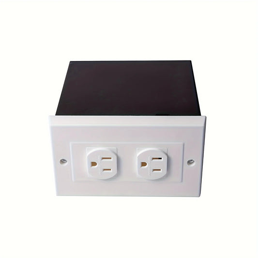 1PC Hidden Wall Socket Safe Box – Imitation American Standard Outlet for Storing Jewelry, Cash & Valuables