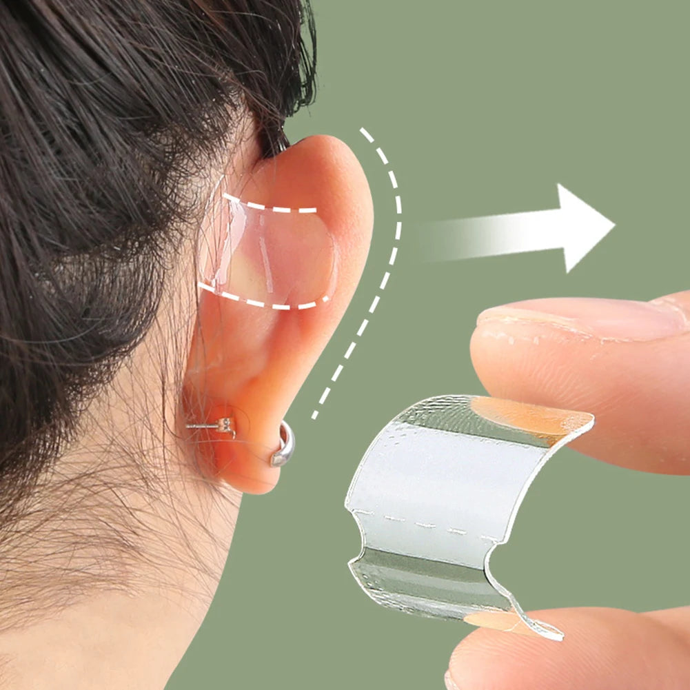 6/30/60/120PC Invisible Ear Correction Tape – Protruding & Elf Ear Aesthetic Stickers, Makeup Tool Patches