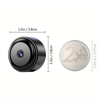 2K/3MP Mini Wireless FHD Surveillance Camera with Night Vision, Motion Detection, and Remote Monitoring