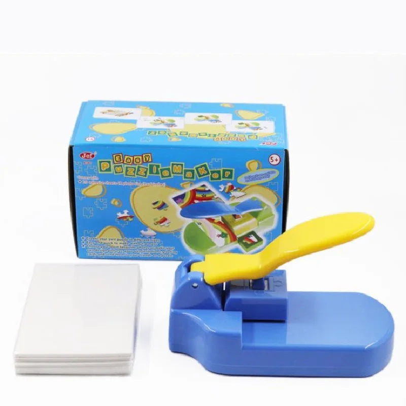 DIY Jigsaw Puzzle Maker – Photo Cutter Machine for 4x6" Puzzles, Handmade Kids’ Toy