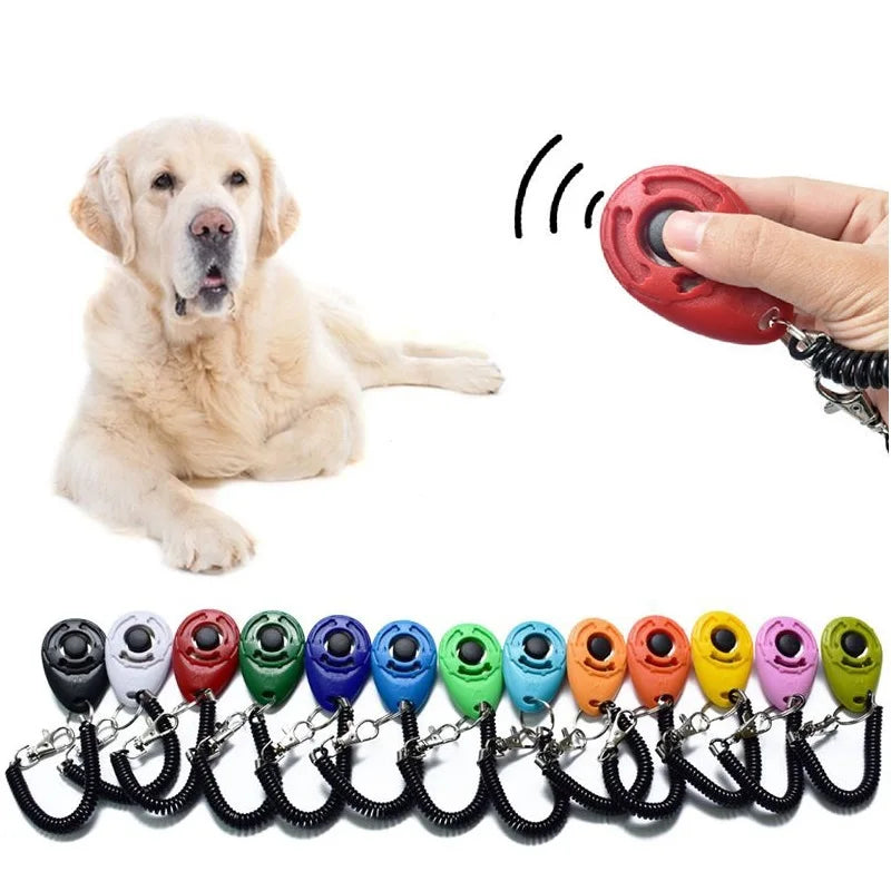 Dog Training Clicker with Wrist Strap – Pet Sound Trainer for Dogs & Cats