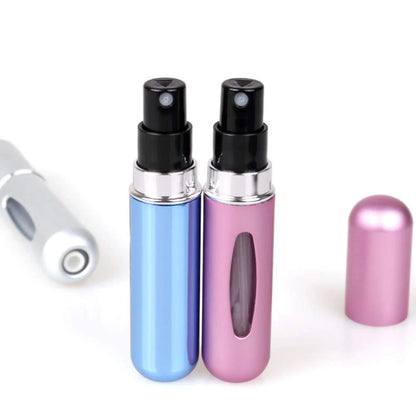 Portable Refillable Mini Perfume Atomizer 5ml & 8ml Travel Spray Bottle