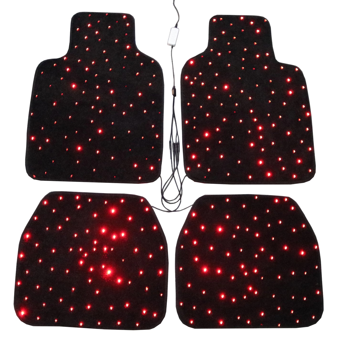 Fiber Optic Star Light Car Mats – Waterproof LED Twinkle Rugs with APP & Remote Control Effects