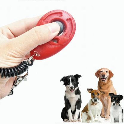 Dog Training Clicker with Wrist Strap – Pet Sound Trainer for Dogs & Cats