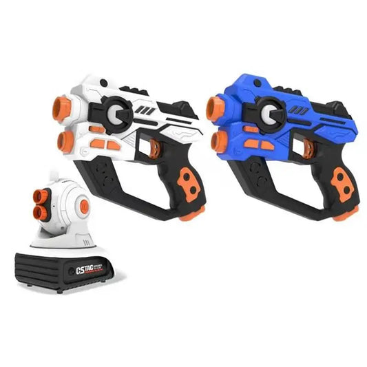 2pcs Kids Laser Tag Toy Guns Set – Electric Infrared Projector Battle Game Toys for Boys & Girls Gifts