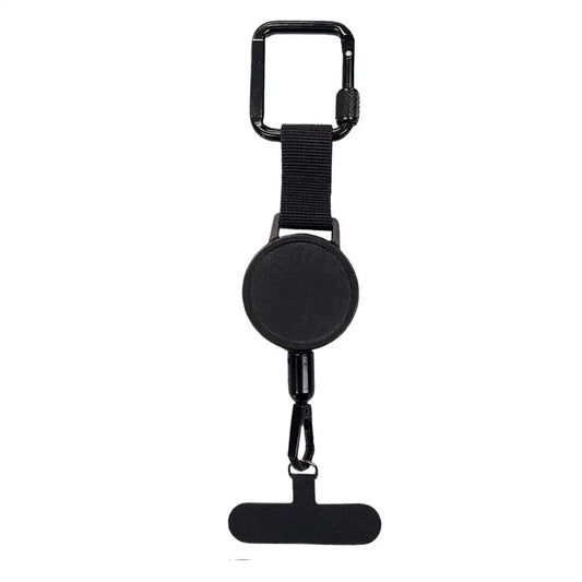 Anti-Theft Retractable Phone Lanyard with Carabiner - Secure Cellphone Strap