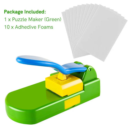 DIY Jigsaw Puzzle Maker – Photo Cutter Machine for 4x6" Puzzles, Handmade Kids’ Toy