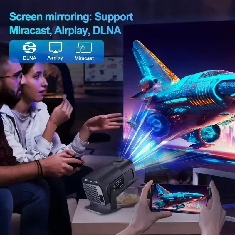 Magcubic HY320 4K Android TV Projector – 1080P, Laser Autofocus & Keystone Correction