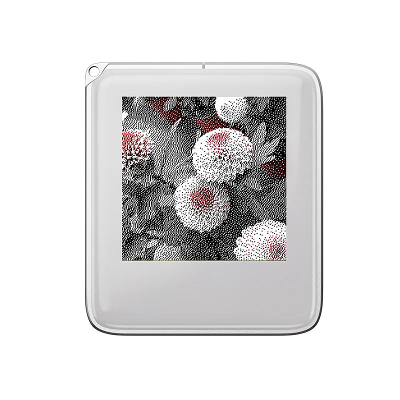 NFC-Enabled Memory Keyring with 1.54-Inch Tri-Color E-Ink Display & Wireless Image Transmission