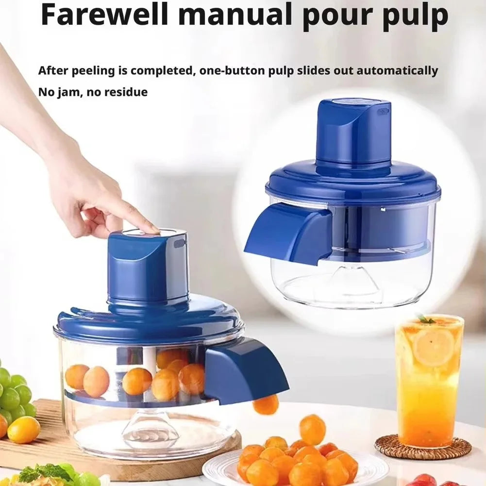 Automatic Electric Grape Peeler Machine Hands-Free Berry & Fruit Skin Remover, Effortless Fruit Prep Tool