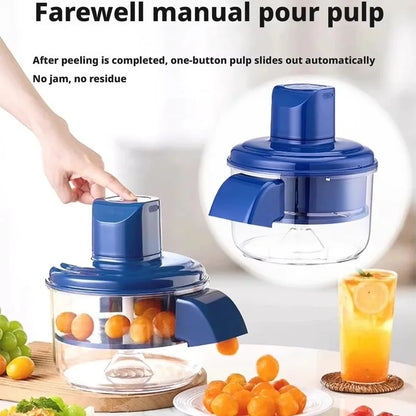 Automatic Electric Grape Peeler Machine Hands-Free Berry & Fruit Skin Remover, Effortless Fruit Prep Tool
