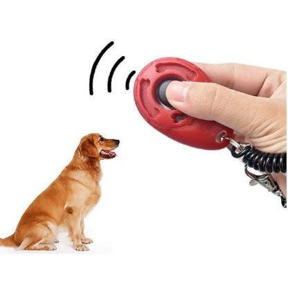Dog Training Clicker with Wrist Strap – Pet Sound Trainer for Dogs & Cats