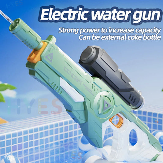 Electric Water Gun – High-Pressure Automatic Summer Toy for Kids & Adults, Pool & Beach Fun