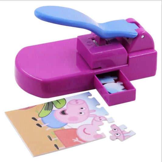 DIY Jigsaw Puzzle Maker – Photo Cutter Machine for 4x6" Puzzles, Handmade Kids’ Toy