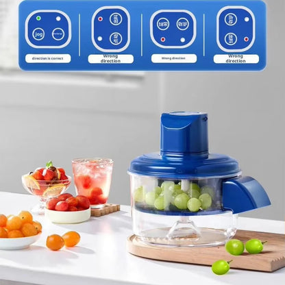 Automatic Electric Grape Peeler Machine Hands-Free Berry & Fruit Skin Remover, Effortless Fruit Prep Tool