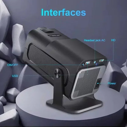 Magcubic HY320 4K Android TV Projector – 1080P, Laser Autofocus & Keystone Correction