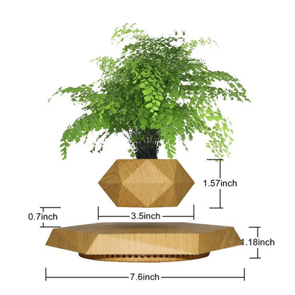 Magnetic Levitating Planter Floating  Plant Pot Creative Gift for Christmas