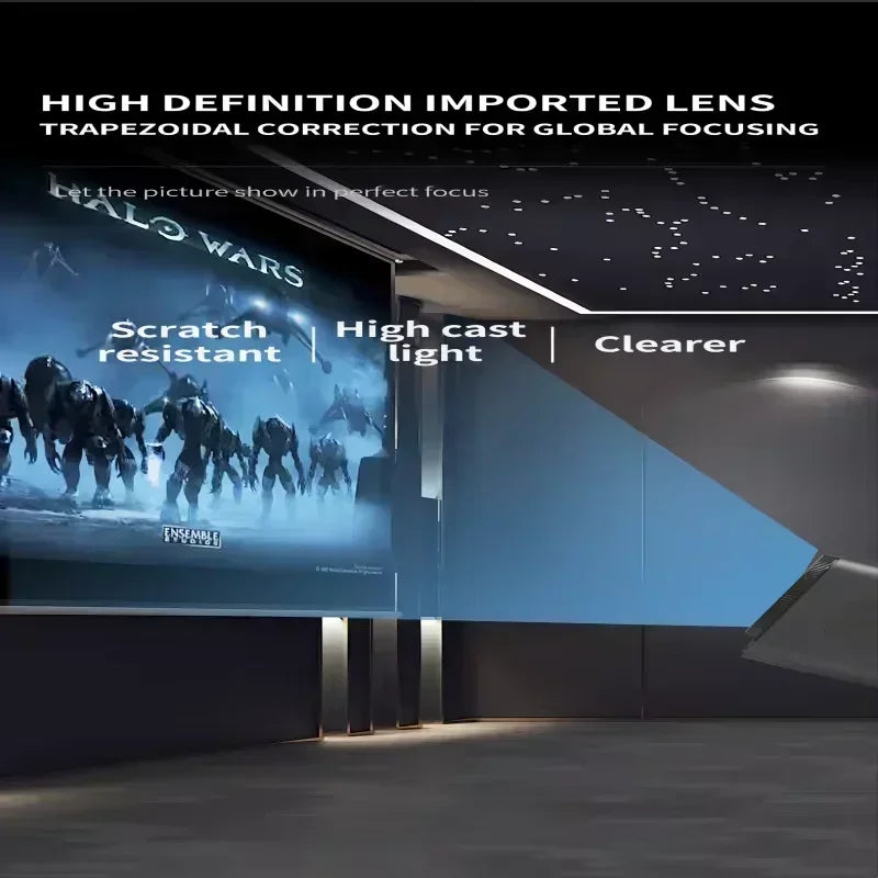 Magcubic HY320 4K Android TV Projector – 1080P, Laser Autofocus & Keystone Correction